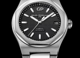 Girard-Perregaux Laureato 81010-11-634-11A (2018) - Black dial 42 mm Steel case