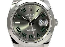 Rolex Datejust 41 126300 (2024) - Grijs wijzerplaat 41mm Staal