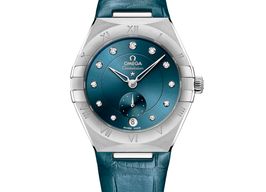 Omega Constellation Petite Seconde 131.13.34.20.53.001 (2025) - Blauw wijzerplaat 34mm Staal