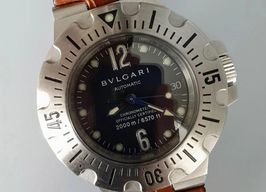 Bulgari Diagono SD42S (Unknown (random serial)) - Black dial 43 mm Steel case