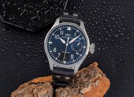 IWC Big Pilot IW500401 (Unknown (random serial)) - Black dial 46 mm Steel case