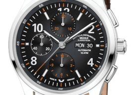 Mühle Glashütte Unknown M1-43-06-LB (2024) - Black dial 43 mm Steel case