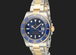 Rolex Submariner Date 116613LB (2015) - Blue dial 40 mm Gold/Steel case