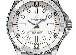 Breitling Superocean A17377211A1S1 (2025) - Wit wijzerplaat 36mm Staal
