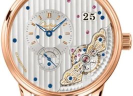 Glashütte Original PanoMaticInverse 1-91-02-01-05-62 (2025) - Grijs wijzerplaat 42mm Roodgoud