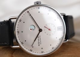 NOMOS Metro Datum Gangreserve 1101 (2017) - Silver dial 37 mm Steel case