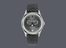 Patek Philippe Annual Calendar 5146P-001 (2010) - Grijs wijzerplaat 39mm Platina