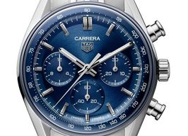 TAG Heuer Carrera CBS2113.BA0053 (2026) - Blauw wijzerplaat 41mm Staal