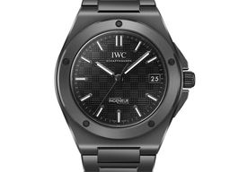 IWC Ingenieur Automatic IW338903 (2025) - Zwart wijzerplaat 42mm Keramiek