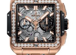 Hublot Square Bang 821.OX.0180.RX.1204 (2026) - Transparant wijzerplaat 42mm Roségoud