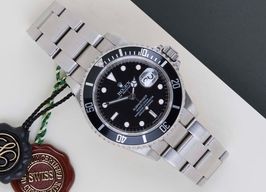 Rolex Submariner Date 16610 (2009) - Black dial 40 mm Steel case
