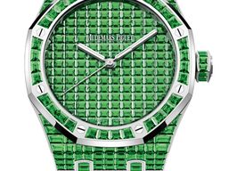 Audemars Piguet Royal Oak Selfwinding 15514BC.RR.1284BC.01 (2025) - Red dial 41 mm White Gold case