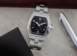 Cartier Roadster W62002V3 (2008) - Black dial 38 mm Steel case