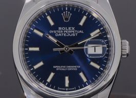Rolex Datejust 36 126200 (2022) - Blue dial 36 mm Steel case