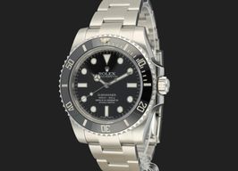 Rolex Submariner No Date 114060 (2017) - Black dial 40 mm Steel case