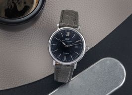 IWC Portofino Automatic IW356508 (Unknown (random serial)) - Black dial 40 mm Steel case