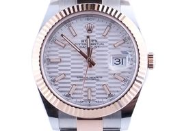 Rolex Datejust 41 126331 (2024) - Zilver wijzerplaat 41mm Staal