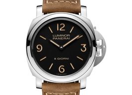 Panerai Luminor Base 8 Days PAM00914 (2025) - Black dial 44 mm Steel case