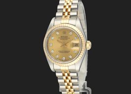 Rolex Lady-Datejust 69173 (1993) - Champagne dial 26 mm Gold/Steel case
