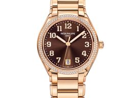 Patek Philippe Twenty~4 7300/1200R-001 (2025) - Bruin wijzerplaat 36mm Roségoud