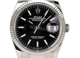 Rolex Datejust 36 126234 (2021) - Black dial 36 mm Steel case