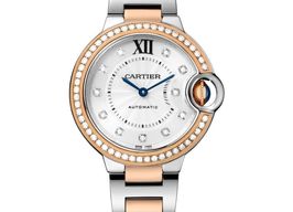 Cartier Ballon Bleu W3BB0023 (2025) - Silver dial 33 mm Gold/Steel case
