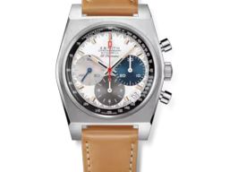 Zenith El Primero 03.A384.400/3817.C855 (2026) - Wit wijzerplaat 37mm Staal