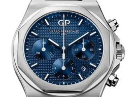 Girard-Perregaux Laureato 81020-11-431-11A (2024) - Blue dial 43 mm Steel case