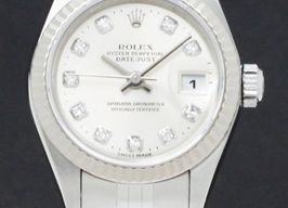 Rolex Lady-Datejust 79174 (2001) - Zilver wijzerplaat 26mm Staal