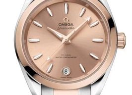 Omega Seamaster Aqua Terra 220.20.34.20.10.001 (2026) - Roze wijzerplaat 34mm Goud/Staal