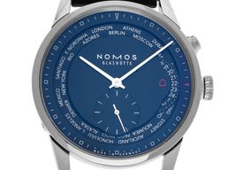 NOMOS Zürich Weltzeit 807 (2025) - Blue dial 40 mm Steel case