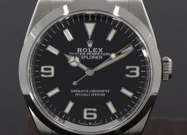 Rolex Explorer 124270 (2024) - Zwart wijzerplaat 36mm Staal
