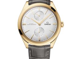 Omega De Ville Trésor 435.53.40.22.02.001 (2026) - Silver dial 40 mm Yellow Gold case