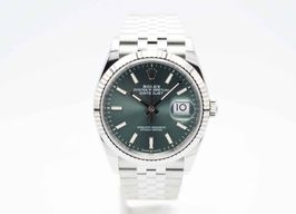 Rolex Datejust 36 126234 (2024) - Groen wijzerplaat 36mm Staal