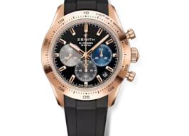 Zenith Chronomaster Sport 18.3101.3600/21.R951 (2026) - Zwart wijzerplaat 41mm Roségoud