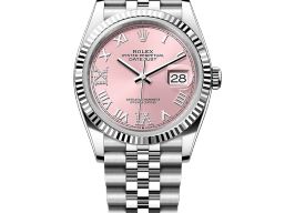 Rolex Datejust 36 126234 (2025) - Roze wijzerplaat 36mm Staal