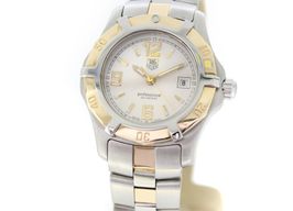 TAG Heuer 2000 WN1353 (Unknown (random serial)) - White dial 28 mm Gold/Steel case