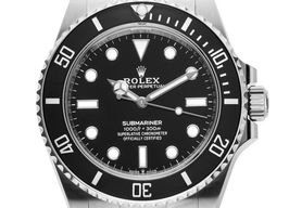 Rolex Submariner No Date 124060 (2022) - Black dial 41 mm Steel case