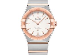 Omega Constellation Quartz 131.20.28.60.02.001 (2025) - Zilver wijzerplaat 28mm Staal