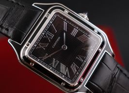Cartier Santos Dumont WSSA0046 (2025) - Zwart wijzerplaat 44mm Staal