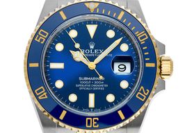 Rolex Submariner Date 126613LB (2020) - Blue dial 41 mm Gold/Steel case