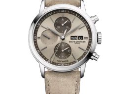Baume & Mercier Classima M0A10782 (2026) - Grijs wijzerplaat 42mm Staal