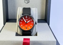 Oris Big Crown ProPilot 01 400 7784 8786-Set (2023) - Red dial 41 mm Carbon case