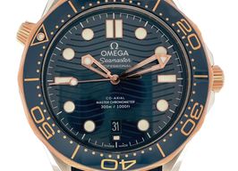 Omega Seamaster Diver 300 M 210.22.42.20.03.002 (2024) - Blue dial 42 mm Gold/Steel case