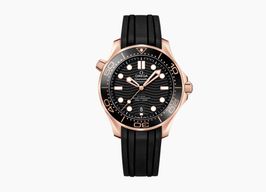 Omega Seamaster Diver 300 M 210.62.42.20.01.002 (2025) - Black dial 42 mm Rose Gold case