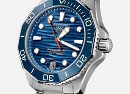 TAG Heuer Aquaracer 300M WBP5111.BA0013 (2024) - Blauw wijzerplaat Onbekend Staal