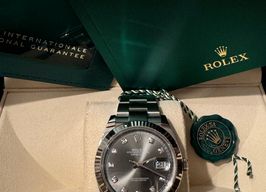 Rolex Datejust 41 126334 (2021) - Grijs wijzerplaat 41mm Staal