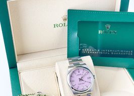 Rolex Oyster Perpetual 36 126000 (2024) - Roze wijzerplaat 36mm Staal