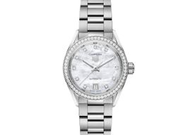 TAG Heuer Carrera Lady WBN2414.BA0621 (2024) - Wit wijzerplaat 29mm Staal