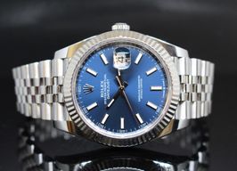 Rolex Datejust 41 126334 (2018) - Blue dial 41 mm Steel case
